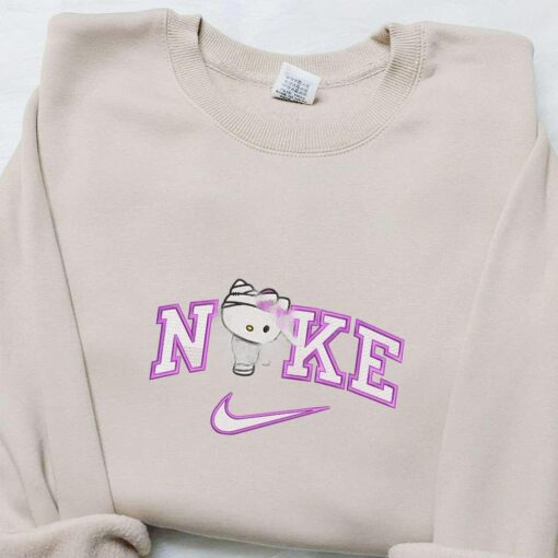 Nike x Hello Kitty Mummy Embroidered Shirt Cartoon Embroidered Hoodie Halloween Gift Ideas