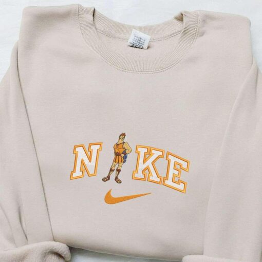 Nike x Hercules Embroidered Shirt Disney Characters Embroidered Hoodie Best Gift Ideas 1