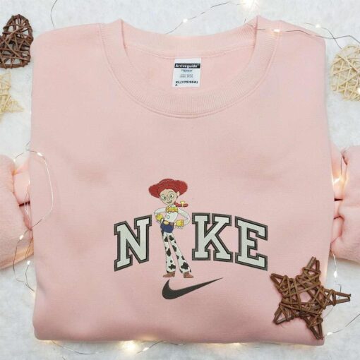 Nike x Jessie Embroidered Sweatshirt Toy Story Embroidered Shirt Nike Inspired Embroidered T shirt