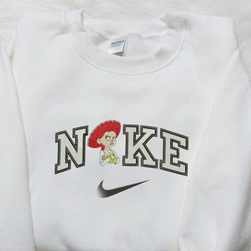 Nike x Jessie Toy Story Embroiderd Shirt Disney Emrboidered Shirt Nike Inspired Embroidered Shirt