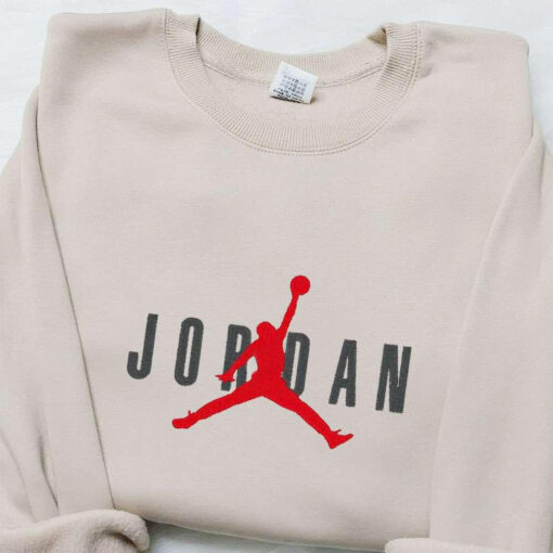 Nike x Jordan Embroidered Sweatshirt NBA Sport Embroidered Shirt Best Birthday Gift Ideas