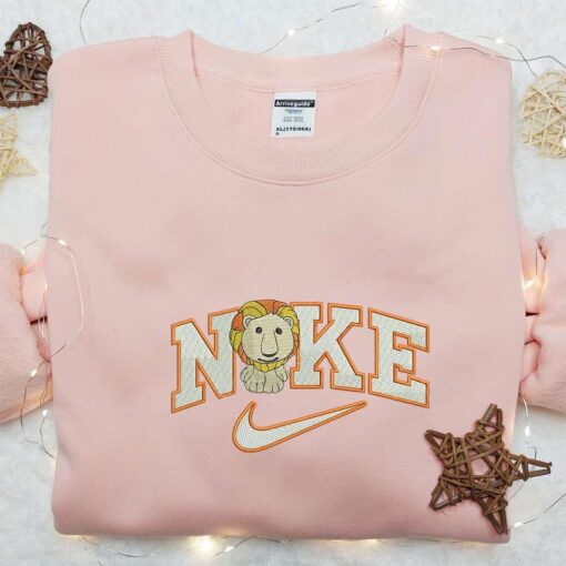Nike x Little Lion Embroidered Sweatshirt Animal Embroidered Shirt Best Gift Ideas