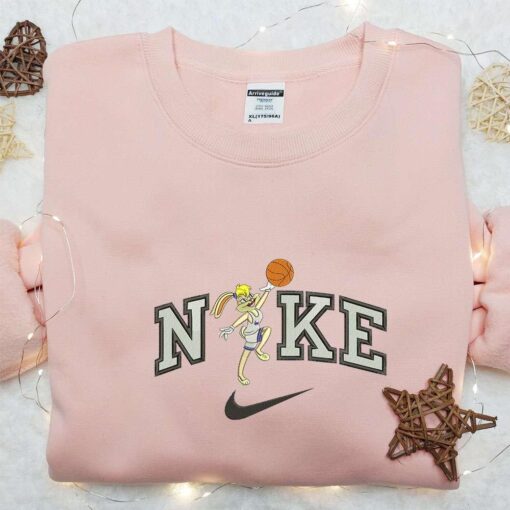 Nike x Lola Bunny Basketball Embroidered Sweatshirt Looney Tunes Disney Embroidered Shirt Best Gift Ideas