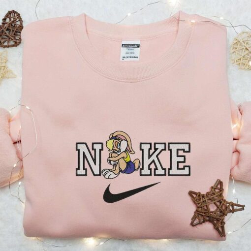 Nike x Lola Bunny Embroidered Sweatshirt Looney Tunes Disney Embroidered Shirt Best Gift Ideas