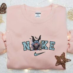 Nike x Maleficent Stitch Embroidered Shirt Disney Halloween Embroidered Shirt Nike Inspired Embroidered Shirt