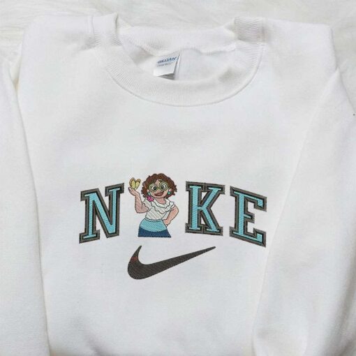 Nike x Mirabel Madrigal Embroidered Shirt Encanto Walt Disney Movie Embroidered Shirt Nike Inspired Embrodierd Shirt