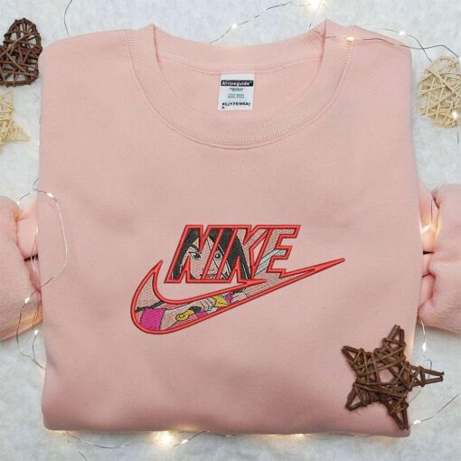 Nike x Mulan Embroidered Shirt Disney Movie Embroidered Shirt Nike Inspired Embroidered Shirt
