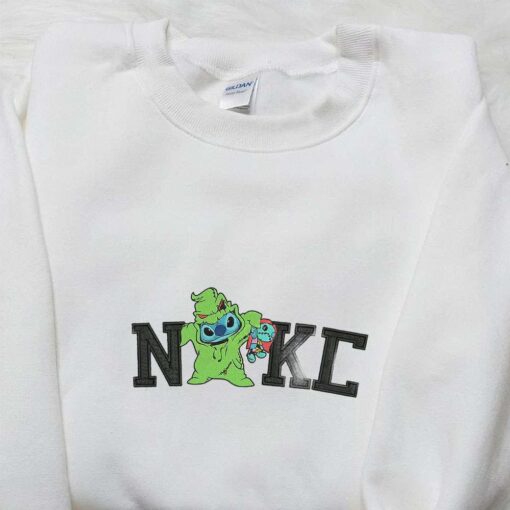 Nike x Oogie Boogie Sitch Embroidered Shirt Nike Inspired Embroidered Shirt Best Gifts for Family
