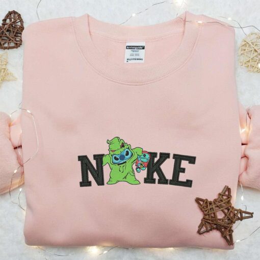 Nike x Oogie Boogie Sitch Embroidered Shirt Nike Inspired Embroidered Shirt Best Gifts for Family