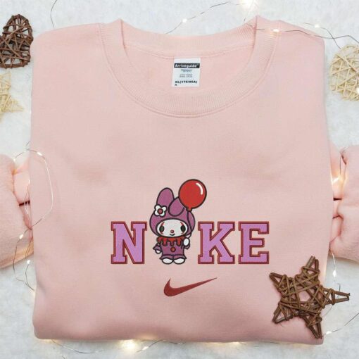 Nike x Pennywise Melody Embroidered Sweatshirt Hello Kitty Embroidered Shirt Best Gift Ideas For All Occasions