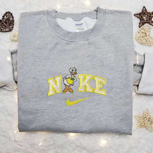 Nike x Pirate Cruise Daisy Embroidered T shirt Disney Characters Embroidered T shirt Nike Inspired Embroidered T shirt