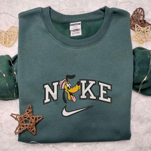 Nike x Pluto Cruise Embroidered Shirt Disney Characters Embroidered Hoodie Best Gift Ideas