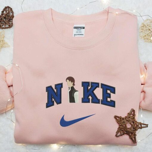 Nike x Prince Flynn Rider Embroidered Sweatshirt Tangled Disney Embroidered Shirt Best Gift Ideas