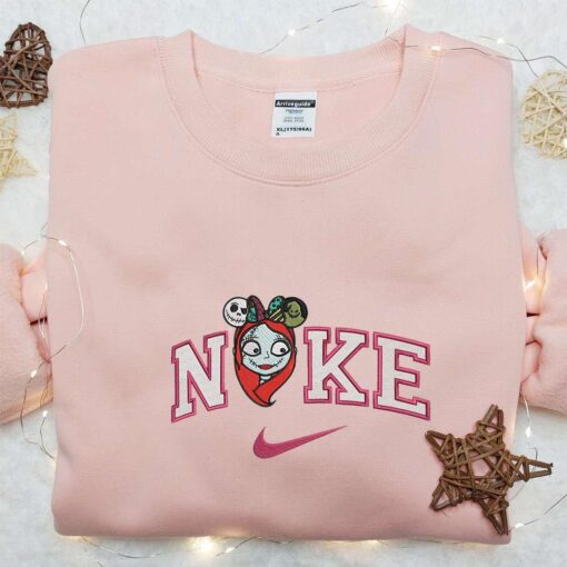 Nike x Sally Embroidered Sweatshirt The Nightmare Before Christmas Embroidered Shirt The Best Halloween Gift