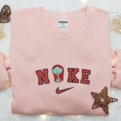 Nike x Sally Face Embroidered Shirt The Nightmare Before Christmas Embroidered Shirt Nike Inspired Embroidered Shirt