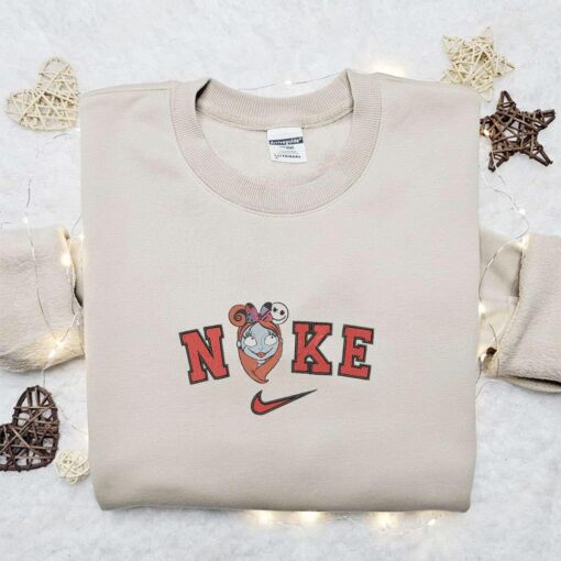 Nike x Sally Minnie Mouse Ears Embroidered Hoodie Disney Halloween Embroidered Sw