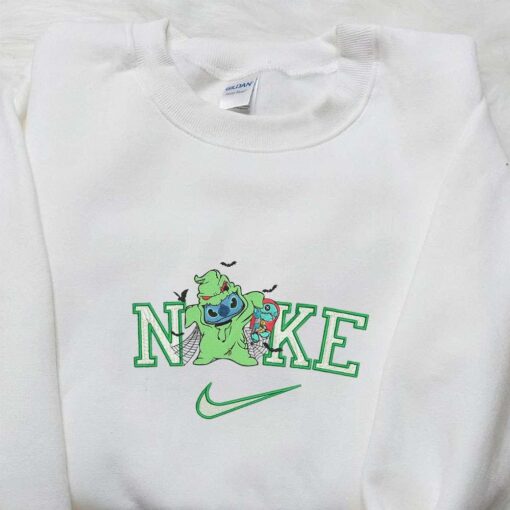 Nike x Sally Stitch Oogie Boogie Embroidered Shirt Nike Inspired Embroidered Shirt Amazing Embroidered Shirt