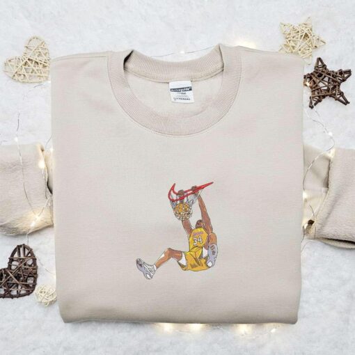 Nike x Shaquille O'Neal Embroidered Shirt Celebrity Embroidered Shirt NBA Sports Embroidered Shirt