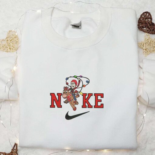 Nike x Sheriff Woody Bullseye Embroidered Sweatshirt Inspired Movie Shirt Best Gifts for Family