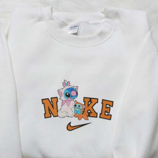 Nike x Stitch Aristocats Embroidered Shirt Nike Inspired Embroidered Shirt The Aristocats Embroidered Shirt
