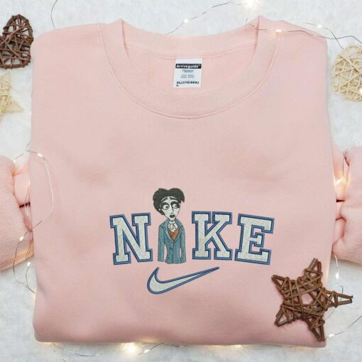 Nike x Victor Van Dort Embroidered Sweatshirt Corpse Bride Embroidered Shirt The Best Halloween Gift