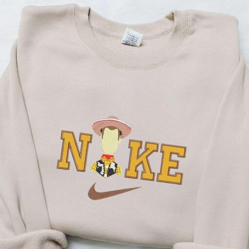 Nike X Woody Disney Embroidered Sweatshirt Disney Characters Embroidered T Shirt Best Gift Ideas For Family