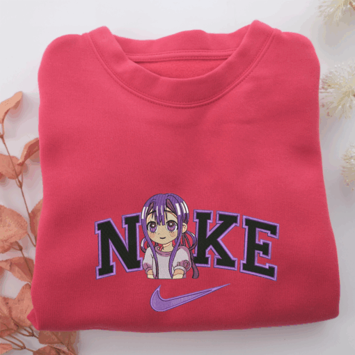 Nike Yashiro Nene Nike Embroidered Sweatshirt, Nike Movie Inspired, Best Gifts Idea For Him Her - Image 5