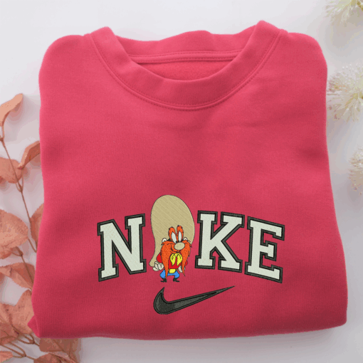 Nike Yosemite Sam Nike Embroidered Sweatshirt, Nike Movie Inspired, Best Gifts Idea For Him Her - Image 5