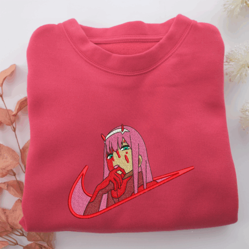 Nike Zero Two Nike Embroidered Sweatshirt, Nike Movie Inspired, Best Gifts Idea For Him Her - Image 5