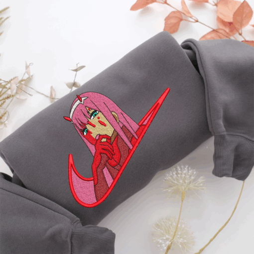 Nike Zero Two Nike Embroidered Sweatshirt, Nike Movie Inspired, Best Gifts Idea For Him Her - Image 4
