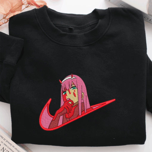 Nike Zero Two Nike Embroidered Sweatshirt, Nike Movie Inspired, Best Gifts Idea For Him Her - Image 2