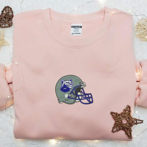 Nittany Lions Helmet Embroidered Shirt NCAA Sports Embroidered Hoodie Best Gift Idea