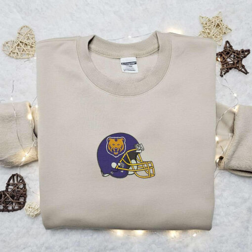 Northern Colorado Bears Helmet Embroidered Shirt NCAA Sports Embroidered Hoodie Best Gift Idea 1