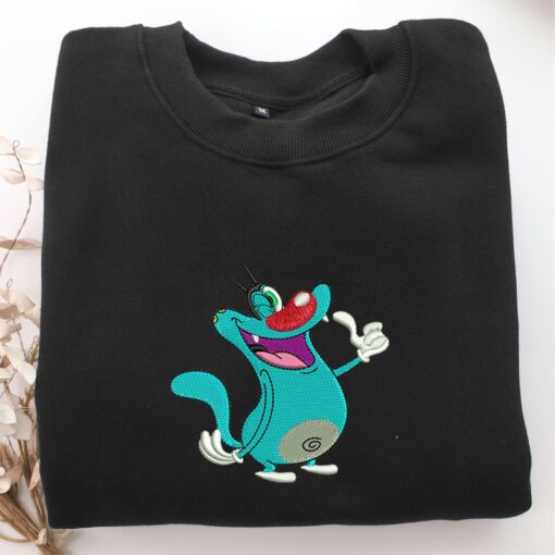 Oggy Embroidery, Disneyland Embroidered Sweatshirt, Movie Disney Inspired, Best Gifts Idea For Him Her - Image 5