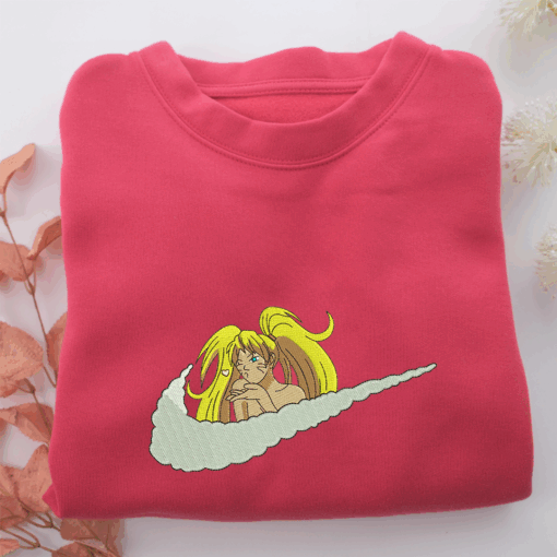 Oiroke no Jutsu Swoosh Nike Embroidered Sweatshirt, Nike Movie Inspired, Best Gifts Idea For Him Her - Image 5