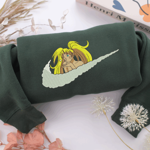 Oiroke no Jutsu Swoosh Nike Embroidered Sweatshirt, Nike Movie Inspired, Best Gifts Idea For Him Her - Image 3