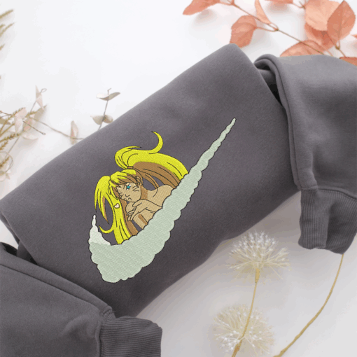 Oiroke no Jutsu Swoosh Nike Embroidered Sweatshirt, Nike Movie Inspired, Best Gifts Idea For Him Her - Image 4