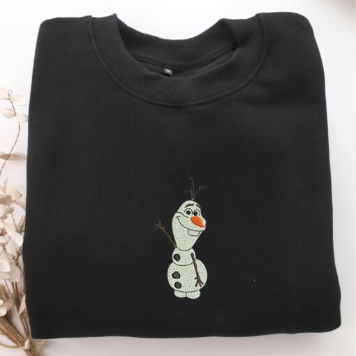 Olaf Embroidery, Disneyland Embroidered Sweatshirt, Movie Disney Inspired, Best Gifts Idea For Him Her - Image 5