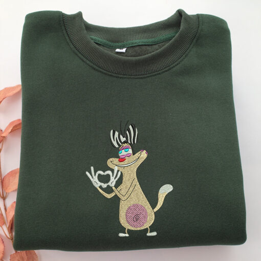 Olivia Embroidery, Disneyland Embroidered Sweatshirt, Movie Disney Inspired, Best Gifts Idea For Him Her - Image 3
