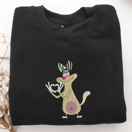 Olivia Embroidery, Disneyland Embroidered Sweatshirt, Movie Disney Inspired, Best Gifts Idea For Him Her - Image 5