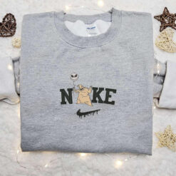 Oogie Boogie Jack Balloon x Nike Embroidered Sweatshirt Horror Movie Halloween Embroidered Shirt Best Halloween Gift Ideas