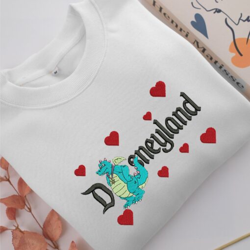 Ord Disneyland Embroidery, Disneyland Embroidered Sweatshirt, Movie Disney Inspired, Best Gifts Idea For Him Her - Image 2