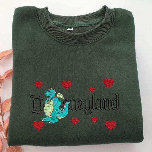 Ord Disneyland Embroidery, Disneyland Embroidered Sweatshirt, Movie Disney Inspired, Best Gifts Idea For Him Her - Image 3