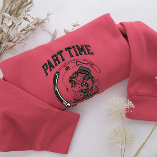 Part Time Hooker Embroidery, Disneyland Embroidered Sweatshirt, Movie Disney Inspired, Best Gifts Idea For Him Her - Image 4