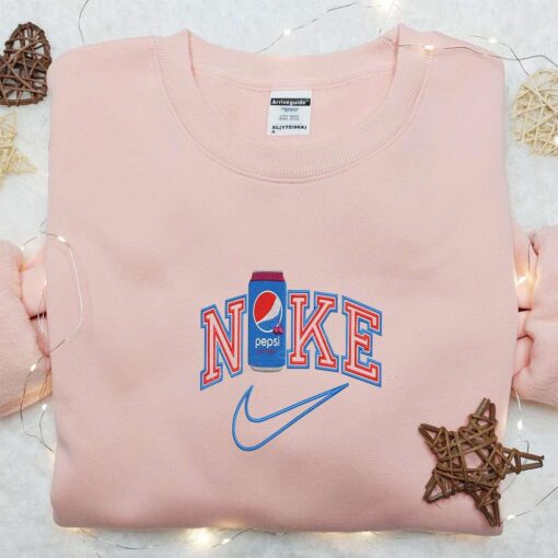 Pepsi Cherry Favorite Drink Embroidered Shirt