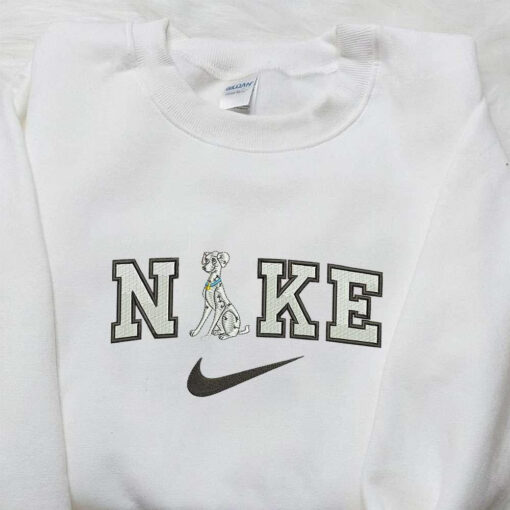 Perdita Dalmation X Nike Embroidered Shirt The Dalmation 101 Embroidered Shirt Custom Nike Embroidered Shirt