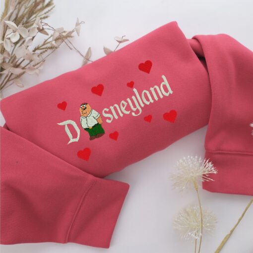 Peter Griffin Disneyland Embroidery, Disneyland Embroidered Sweatshirt, Movie Disney Inspired, Best Gifts Idea For Him Her - Image 4