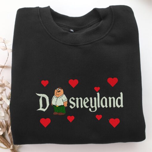 Peter Griffin Disneyland Embroidery, Disneyland Embroidered Sweatshirt, Movie Disney Inspired, Best Gifts Idea For Him Her - Image 5