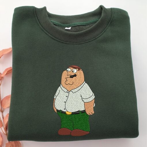 Peter Griffin Embroidery, Disneyland Embroidered Sweatshirt, Movie Disney Inspired, Best Gifts Idea For Him Her - Image 5