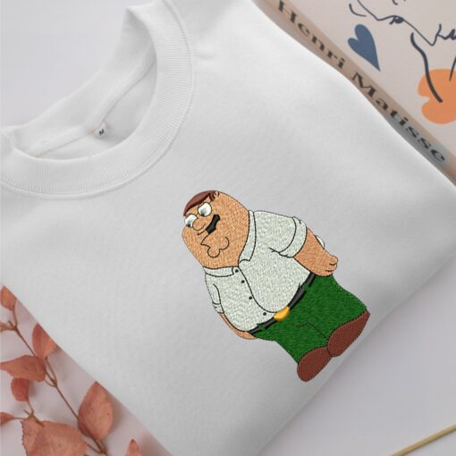 Peter Griffin Embroidery, Disneyland Embroidered Sweatshirt, Movie Disney Inspired, Best Gifts Idea For Him Her - Image 3